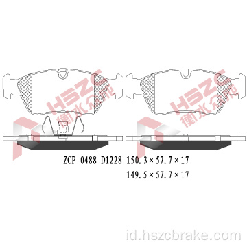 FMSI D1228 Bantalan Rem Keramik untuk BMW